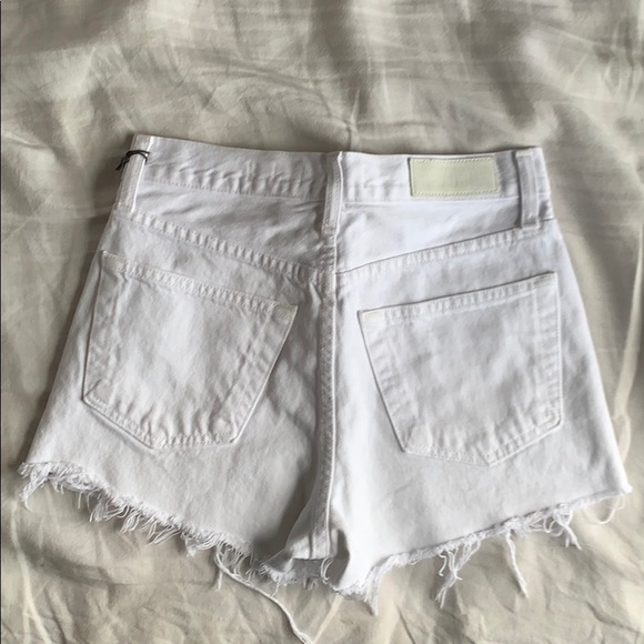 NWT SOLD OUT RE/done high waisted shorts - Picture 7 of 7